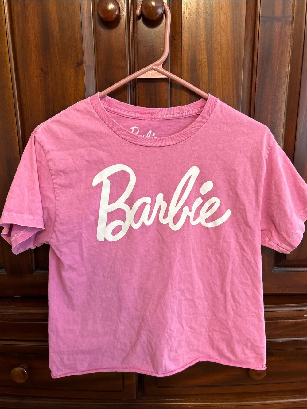 Barbie Pink Logo T‑Shirt